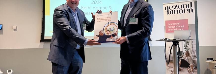 Programma van eisen (PvE) Gezond Binnenklimaat gepresenteerd voor langdurige zorg