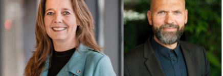 Majorie Jans (RVB) en Tobias Verhoeven (Synchroon)  in bestuur van Stichting De Bouwcampus