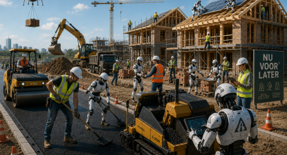 Eerste bijeenkomst koploperscoalitie Humanoids in de bouw