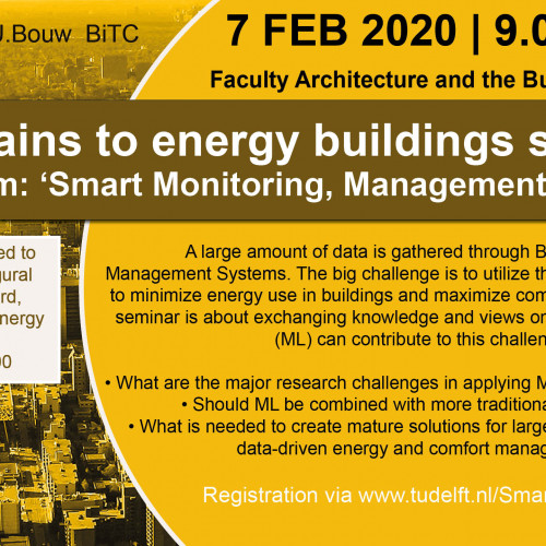 Give brains to energy buildings systems: Smart Monitoring, Management &amp; Control