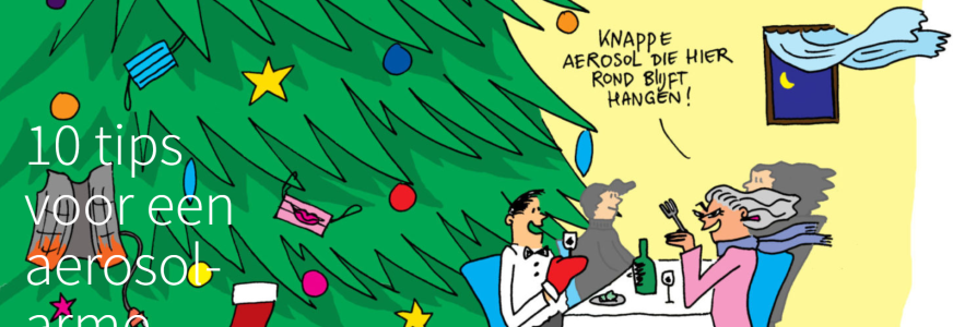 Kerstdis zonder risico: 10 tips voor een aerosol-arme kerst