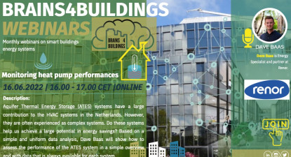 Brains4Buildings Webinar #5: Monitoring Heat Pump Performance