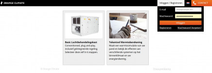 Orange Climate lanceert nieuwe selectietool voor luchtbehandelingskasten