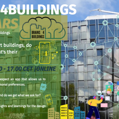 Brains4Buildings Webinar #9: Comfort apps in smart buildings, do we use them and what&#039;s their effectiveness?