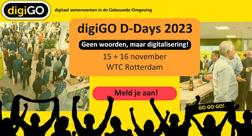 digiGO D-Days 2023: 'Geen woorden maar digitalisering!'